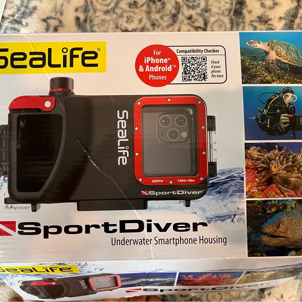 Alife Black and Red Underwater Camera for Photography